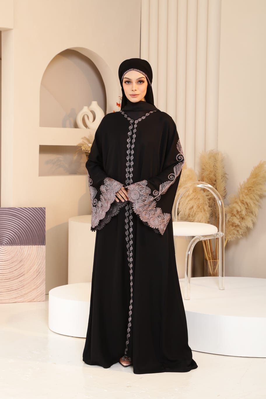 ABAYA PREMIUM LOFA VIOLET
